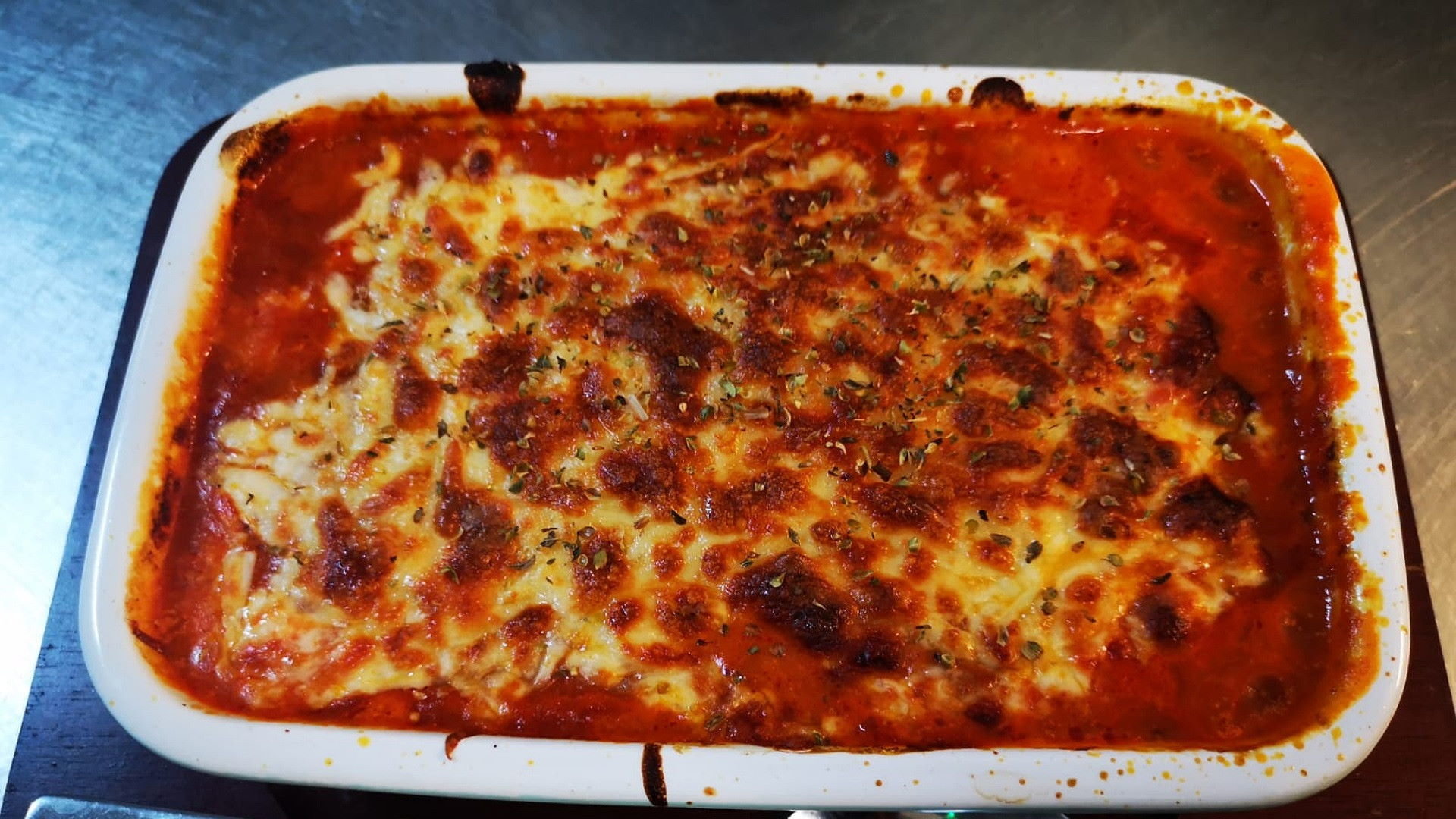 Lasagne beim Rennbahnwirt